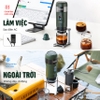 Máy pha cà phê cầm tay Espresso mini 3 trong 1, thương hiệu Mỹ HiBREW cao cấp H4A và H4B