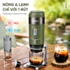 Máy pha cà phê cầm tay Espresso mini 3 trong 1, thương hiệu Mỹ HiBREW cao cấp H4A và H4B