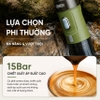 Máy pha cà phê cầm tay Espresso mini 3 trong 1, thương hiệu Mỹ HiBREW cao cấp H4A và H4B