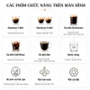 Máy pha cà phê Cappuccino, Ristretto, Espresso, Latte chuyên nghiệp. Thương hiệu Mỹ cao cấp HiBREW - H13