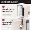 Máy pha cà phê Cappuccino, Ristretto, Espresso, Latte chuyên nghiệp. Thương hiệu Mỹ cao cấp HiBREW - H13