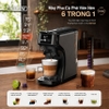 Máy pha cà phê 6 trong 1, Espresso, Viên Nén Nespresso, Nescafe Dolcegusto, Kcup, Túi ESE POD và Trà. Thương hiệu Mỹ cao cấp HiBREW - H1B