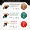Máy pha cà phê 6 trong 1, Espresso, Viên Nén Nespresso, Nescafe Dolcegusto, Kcup, Túi ESE POD và Trà. Thương hiệu Mỹ cao cấp HiBREW - H1B
