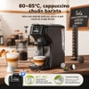 Máy pha cà phê 6 trong 1, Espresso, Viên Nén Nespresso, Nescafe Dolcegusto, Kcup, Túi ESE POD và Trà. Thương hiệu Mỹ cao cấp HiBREW - H1B