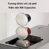 Máy pha cà phê viên nén Nespresso tự động, Espresso, Cappuccino và Latte. Thương hiệu Mỹ cao cấp HiBREW - H15