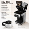 Máy pha cà phê tự động, thương hiệu Anh Quốc cao cấp Shardor CM1429TA-GS