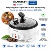 Máy rang hạt cà phê và các loại hạt tự động tích hợp điều chỉnh thời gian, thương hiệu Mỹ cao cấp Cafemasy SCR-300B