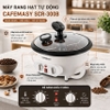 Máy rang hạt cà phê và các loại hạt tự động tích hợp điều chỉnh thời gian, thương hiệu Mỹ cao cấp Cafemasy SCR-300B
