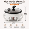 Máy rang hạt cà phê và các loại hạt tự động tích hợp điều chỉnh thời gian, thương hiệu Mỹ cao cấp Cafemasy SCR-300B