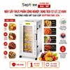 Máy sấy thực phẩm công nghiệp, dung tích 210 lít, 22 khay. Thương hiệu Mỹ cao cấp Septree DBC-22A