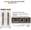 Máy sấy thực phẩm công nghiệp 24 khay, 600 lít. Thương hiệu Mỹ cao cấp Septree ST-00