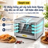 Máy sấy thực phẩm gia đình 5 khay, hẹn giờ sấy khô tự ngắt. Thương hiệu Mỹ cao cấp Septree DBC-05A