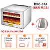 Máy sấy thực phẩm gia đình 5 khay, hẹn giờ sấy khô tự ngắt. Thương hiệu Mỹ cao cấp Septree DBC-05A