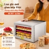 Máy sấy thực phẩm gia đình 5 khay, hẹn giờ sấy khô tự ngắt. Thương hiệu Mỹ cao cấp Septree DBC-05A