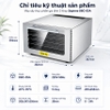 Máy sấy thực phẩm gia đình 5 khay, hẹn giờ sấy khô tự ngắt. Thương hiệu Mỹ cao cấp Septree DBC-05A