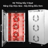 Máy sấy thực phẩm công nghiệp, dung tích 215 lít, 24 khay. Thương hiệu Anh Quốc Aosida cao cấp SS-24H