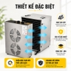 Máy sấy thực phẩm chuyên nghiệp dung tích 100 lít, 16 khay. Thương hiệu Mỹ cao cấp Septree ST-02