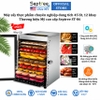 Máy sấy thực phẩm chuyên nghiệp dung tích 45 lít, 12 khay. Thương hiệu Mỹ cao cấp Septree ST-06