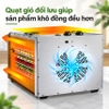 Máy sấy thực phẩm chuyên nghiệp dung tích lớn 59 lít, 10 khay. Thương hiệu Mỹ Septree cao cấp ST-01