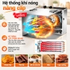 Máy sấy thực phẩm chuyên nghiệp dung tích lớn 59 lít, 10 khay. Thương hiệu Mỹ Septree cao cấp ST-01