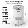 Máy tạo độ ẩm công nghệ NanoCloud, tia khử UV - Bản Quốc Tế 