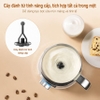 Máy tạo bọt sữa đa năng chuyên nghiệp 7 trong 1. Thương hiệu Mỹ cao cấp Biolomix - BMF201