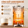 Máy tạo bọt sữa đa năng chuyên nghiệp 7 trong 1. Thương hiệu Mỹ cao cấp Biolomix - BMF201