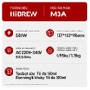 Máy tạo bọt sữa Nóng và Lạnh 4 trong 1. Thương hiệu Mỹ cao cấp HiBREW - M3A