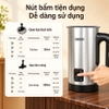 Máy tạo bọt sữa Nóng và Lạnh 4 trong 1. Thương hiệu Mỹ cao cấp HiBREW - M3A