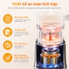 Máy tạo bọt sữa đa năng chuyên nghiệp 6 trong 1. Thương hiệu Mỹ cao cấp Biolomix - BMF202
