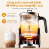 Máy tạo bọt sữa đa năng chuyên nghiệp 6 trong 1. Thương hiệu Mỹ cao cấp Biolomix - BMF202