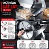 Máy thái thịt đông lạnh và rau củ quả tự động, chuyên nghiệp - Dòng máy công nghiệp. Thương hiệu Mỹ cao cấp Septree - GJ810