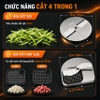 Máy thái thịt đông lạnh và rau củ quả tự động, chuyên nghiệp - Dòng máy công nghiệp. Thương hiệu Mỹ cao cấp Septree - GJ810