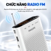 Máy trợ giảng Bluetooth loa di động dùng cho giảng dậy, hướng dẫn viên, bán hàng. Thương hiệu Hà Lan cao cấp Philips - SBM220