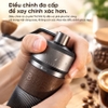 Máy xay hạt cà phê cầm tay chuyên nghiệp, lưỡi xay 6 cánh core kép, 55 cấp độ và 11 Level. Thương hiệu Mỹ cao cấp HiBREW - G4B