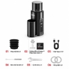 Máy xay hạt cà phê Espresso cầm tay, dùng pin. Thương hiệu Mỹ cao cấp HiBREW - G5 MINI