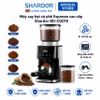 Máy xay hạt cà phê Espresso, thương hiệu Anh Quốc cao cấp Shardor BD-CG018