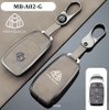 Bao da móc treo chìa khoá xe ô tô Mercedes và Maybach