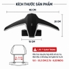 Móc treo quần áo trên ô tô cao cấp nhãn hiệu Joyart JT-G03