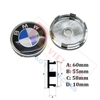 Logo chụp mâm, ốp lazang bánh xe ô tô BMW đường kính 60mm