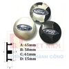 Logo chụp mâm bánh xe ô tô Ford đường kính 65mm