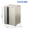 Két sắt thông minh mở bằng tĩnh mạch bàn tay và vân tay chuyên nghiệp. Thương hiệu Hà Lan cao cấp Philips - Valis