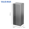 Két sắt thông minh mở bằng tĩnh mạch bàn tay và vân tay chuyên nghiệp. Thương hiệu Hà Lan cao cấp Philips - Valis