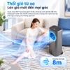 Quạt không cánh làm mát, phun sương tạo ẩm. Kiêm lọc không khí ion âm và khử khuẩn UV, Serial 4000. Thương hiệu Hà Lan cao cấp Philips - ACR4246X