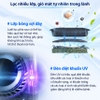 Quạt không cánh làm mát, phun sương tạo ẩm. Kiêm lọc không khí ion âm và khử khuẩn UV, Serial 4000. Thương hiệu Hà Lan cao cấp Philips - ACR4246X