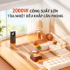 Quạt không cánh lọc và khử khuẩn làm mát, phun sương tạo ẩm vào mùa hè. Kiêm máy sưởi ấm và tạo ẩm mùa đông, Serial 4000. Thương hiệu Hà Lan cao cấp Philips - ACR4248X