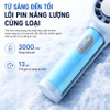 Quạt mini cầm tay USB, serial 2000, 5 cấp độ gió, pin 3.000mAH. Thương hiệu Hà Lan cao cấp Philips ACR2124PPF - ACR2124MPF