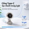 Quạt mini cầm tay USB, serial 3000, 100 cấp độ gió, pin 3.000mAH - Dòng cao cấp. Thương hiệu Hà Lan cao cấp Philips - ACR3142PX