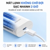 Quạt mini cầm tay USB, serial 3000, 100 cấp độ gió, pin 3.000mAH - Dòng cao cấp. Thương hiệu Hà Lan cao cấp Philips - ACR3142PX