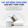 Quạt mini cầm tay USB, serial 3000, 100 cấp độ gió, pin 3.000mAH - Dòng cao cấp. Thương hiệu Hà Lan cao cấp Philips - ACR3142PX